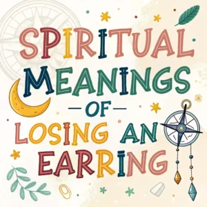 Read more about the article Spiritual Meanings of Losing an Earring: Hidden Signs