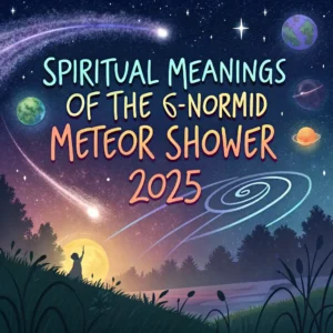 Read more about the article Spiritual Meanings of the γ-Normid Meteor Shower 2025