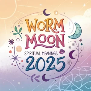 Read more about the article Worm Moon Spiritual Meanings 2025: March’s Full Moon Magic