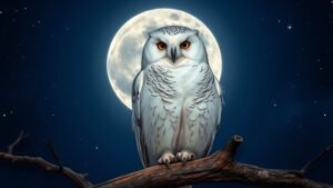 Read more about the article White Owl Symbolism & Meanings: Wisdom and Moonlit Mystery