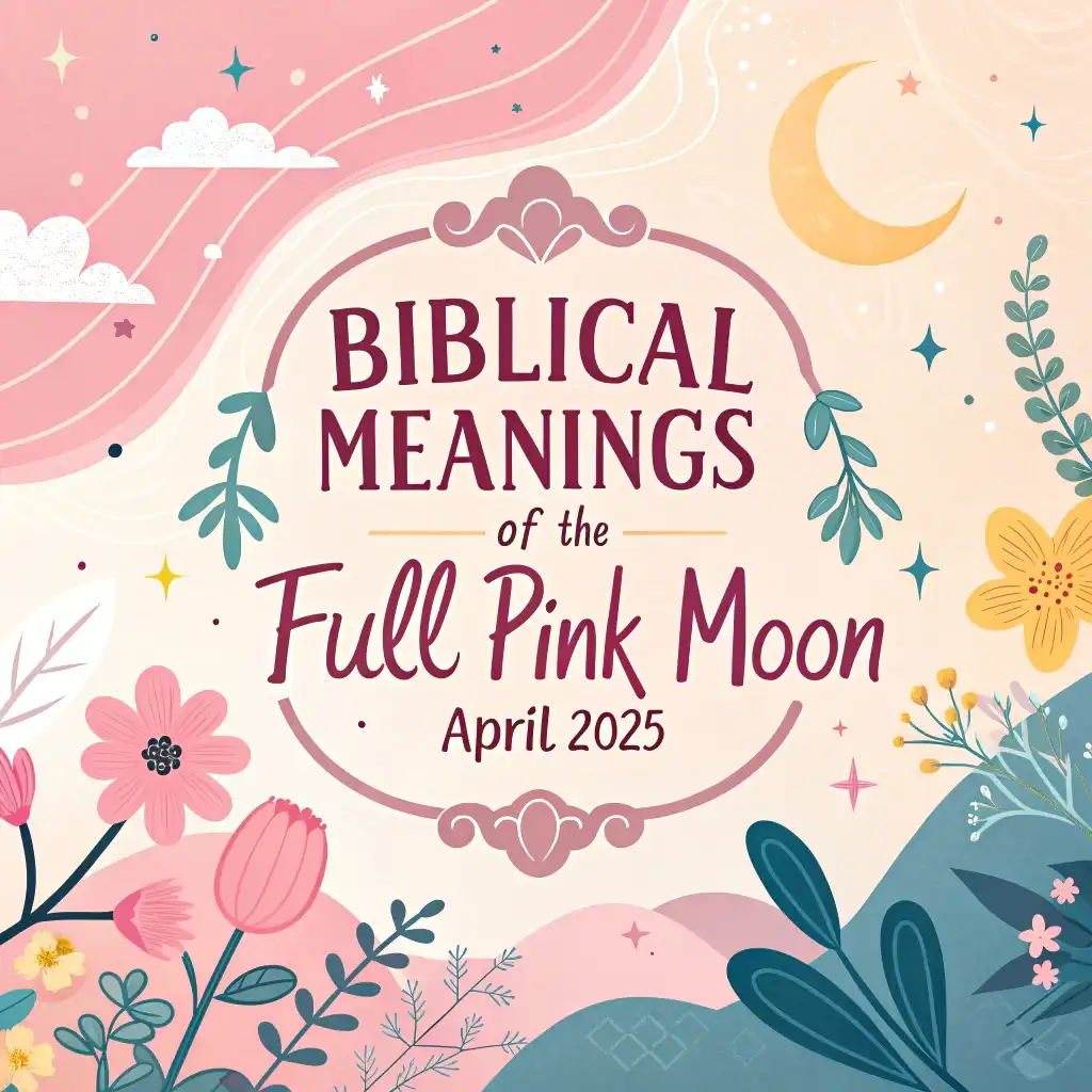 You are currently viewing Biblical Meanings of the Full Pink Moon April 2025