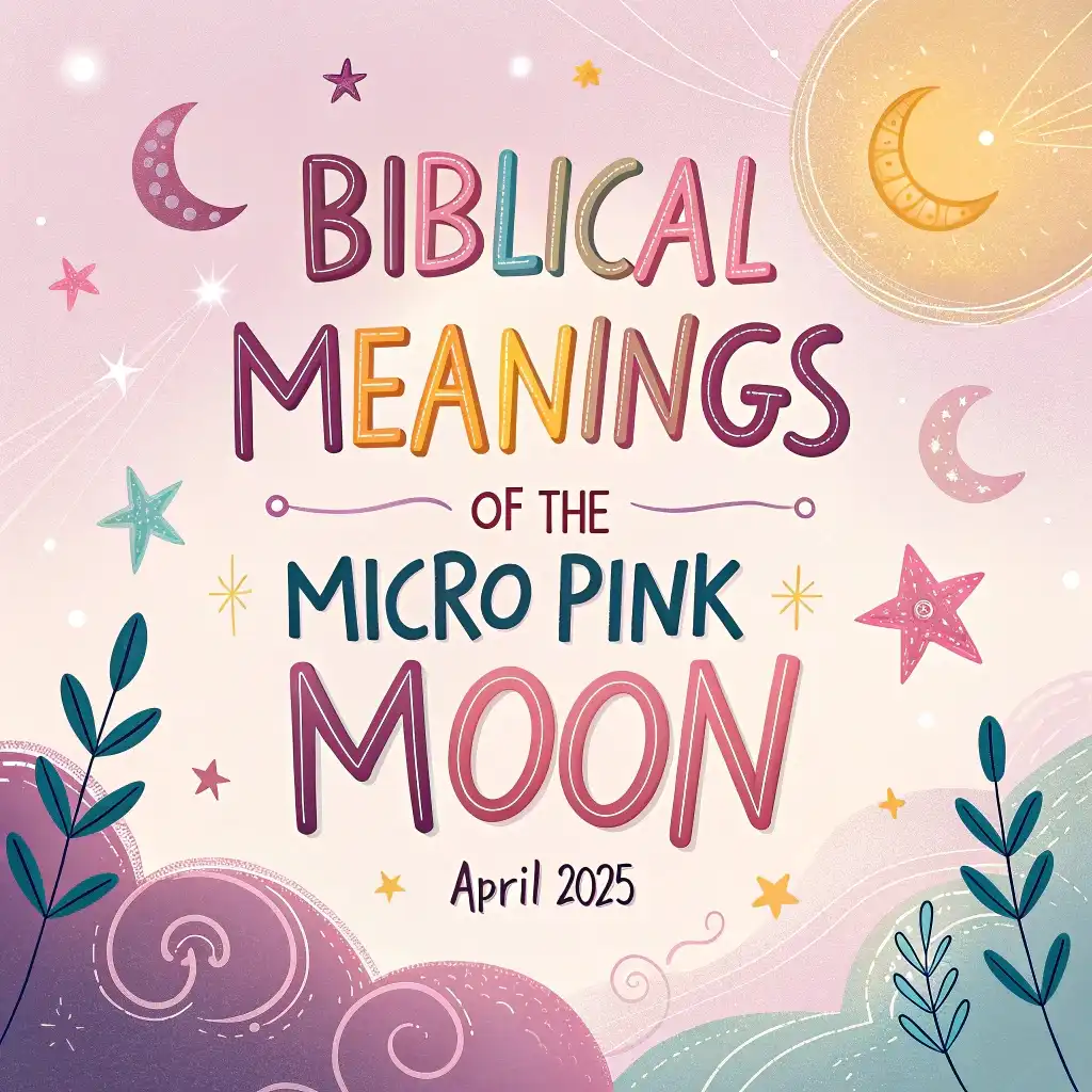Biblical Meanings of the Micro Pink Moon April 2025 2 Biblical Meanings of the Micro Pink Moon April 2025