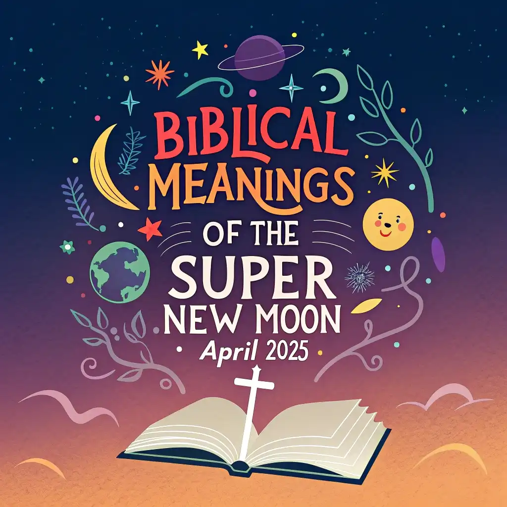 Biblical Meanings of the Super New Moon April 2025 4 Biblical Meanings of the Super New Moon April 2025