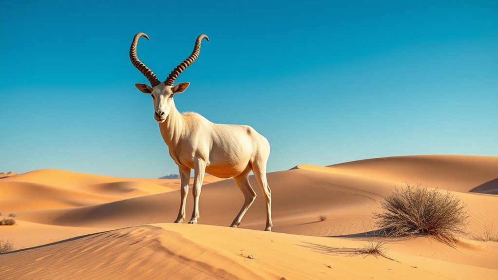 You are currently viewing Addax Spiritual Meaning: Symbolism & Totem