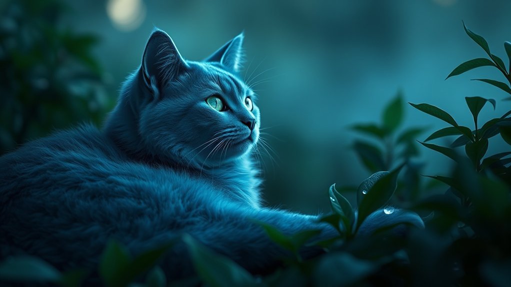 Read more about the article Blue Cat Dream Meaning: Spiritual Symbolism