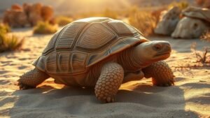 Read more about the article Sulcata Tortoise Spiritual Meaning: Symbolism & Totem