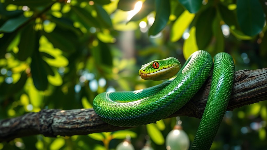 Read more about the article Tree Snake Spiritual Meaning: Symbolism & Totem