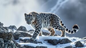 Read more about the article Snow Leopard Spiritual Meaning: Symbolism & Totem