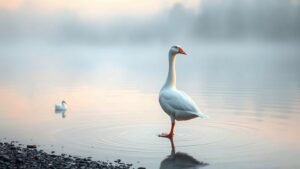 Read more about the article Lone Goose Spiritual Meaning: Symbolism & Totem