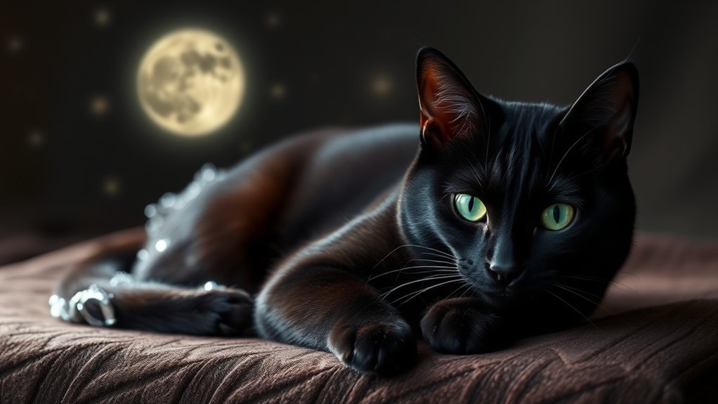 Read more about the article Black Cat Dream Meaning: Spiritual Symbolism
