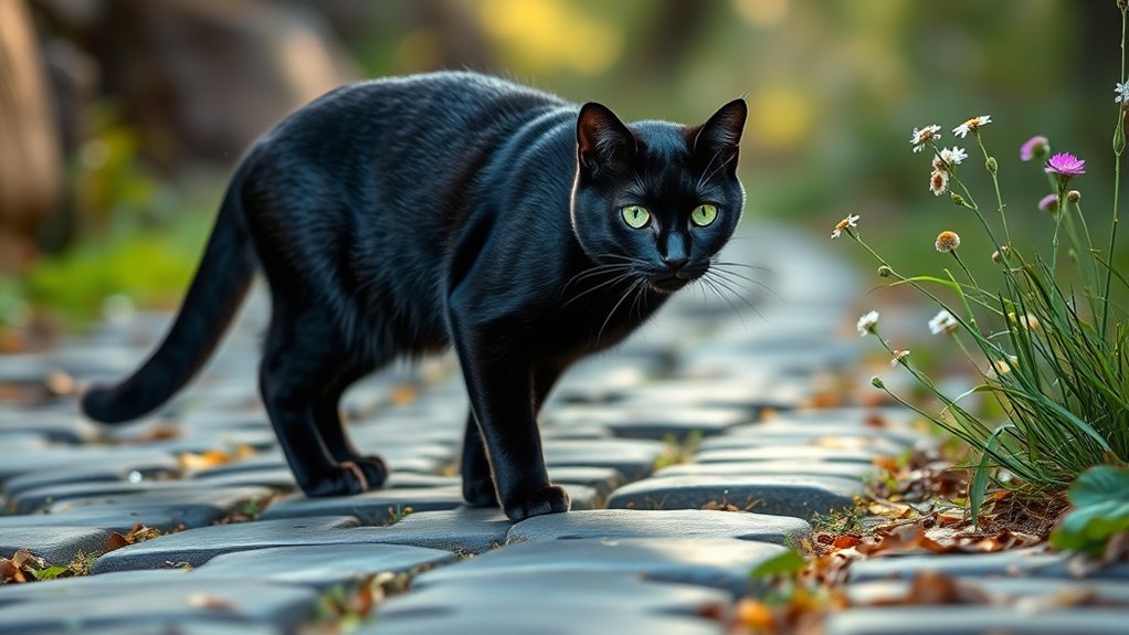You are currently viewing Cat Crossing Your Path Spiritual Meaning: Symbolism