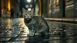 Read more about the article Stray Cat Crying Outside Meaning: Spiritual Insights